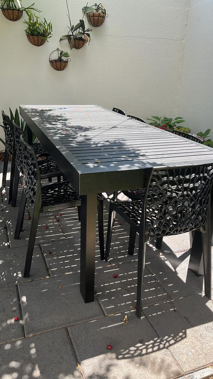 Mesa Externa de Alumínio